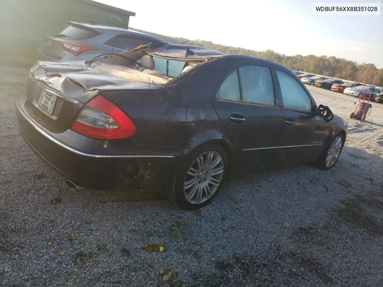 2008 Mercedes-Benz E 350 VIN: WDBUF56XX8B351028 Lot: 74876434