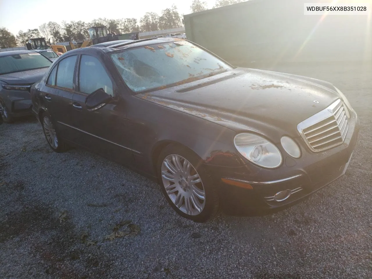 2008 Mercedes-Benz E 350 VIN: WDBUF56XX8B351028 Lot: 74876434