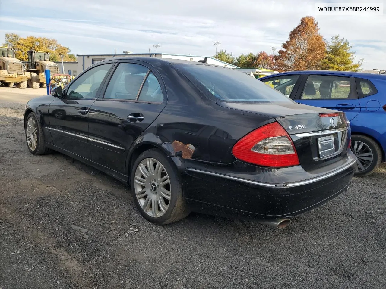 2008 Mercedes-Benz E 350 4Matic VIN: WDBUF87X58B244999 Lot: 76105774