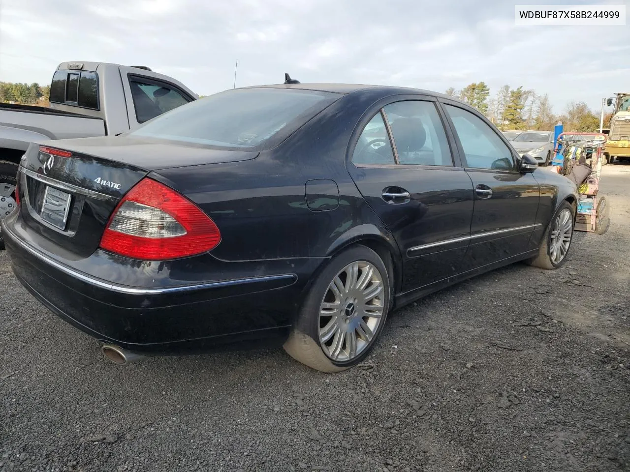 2008 Mercedes-Benz E 350 4Matic VIN: WDBUF87X58B244999 Lot: 76105774