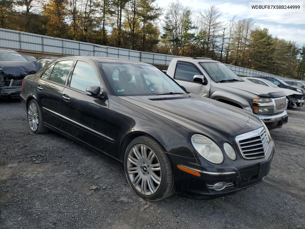 2008 Mercedes-Benz E 350 4Matic VIN: WDBUF87X58B244999 Lot: 76105774