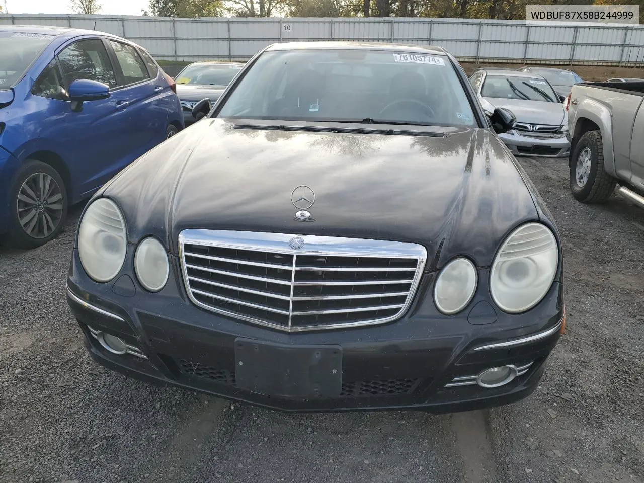 2008 Mercedes-Benz E 350 4Matic VIN: WDBUF87X58B244999 Lot: 76105774