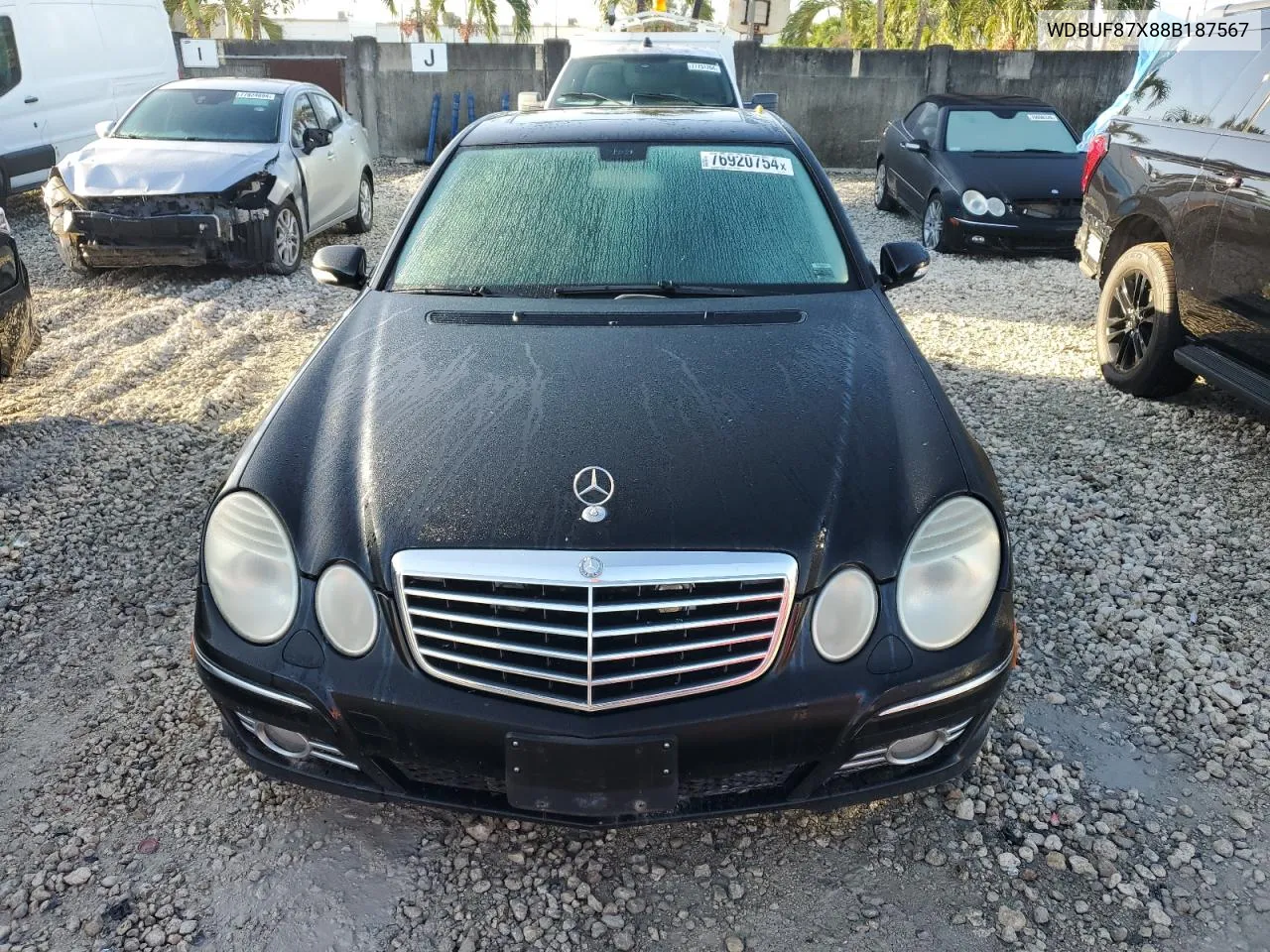 2008 Mercedes-Benz E 350 4Matic VIN: WDBUF87X88B187567 Lot: 76920754