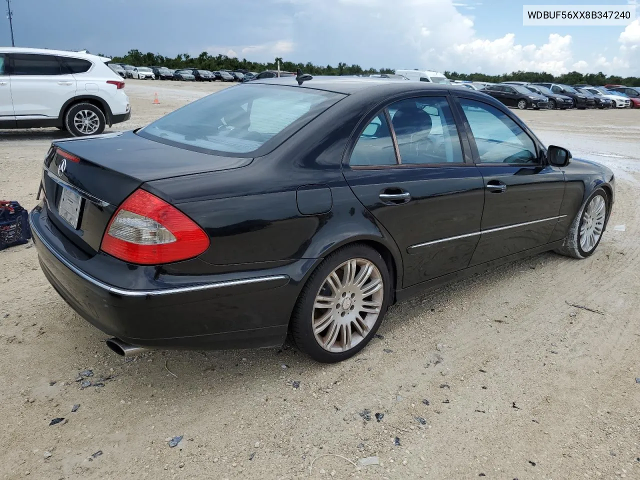 2008 Mercedes-Benz E 350 VIN: WDBUF56XX8B347240 Lot: 77094814