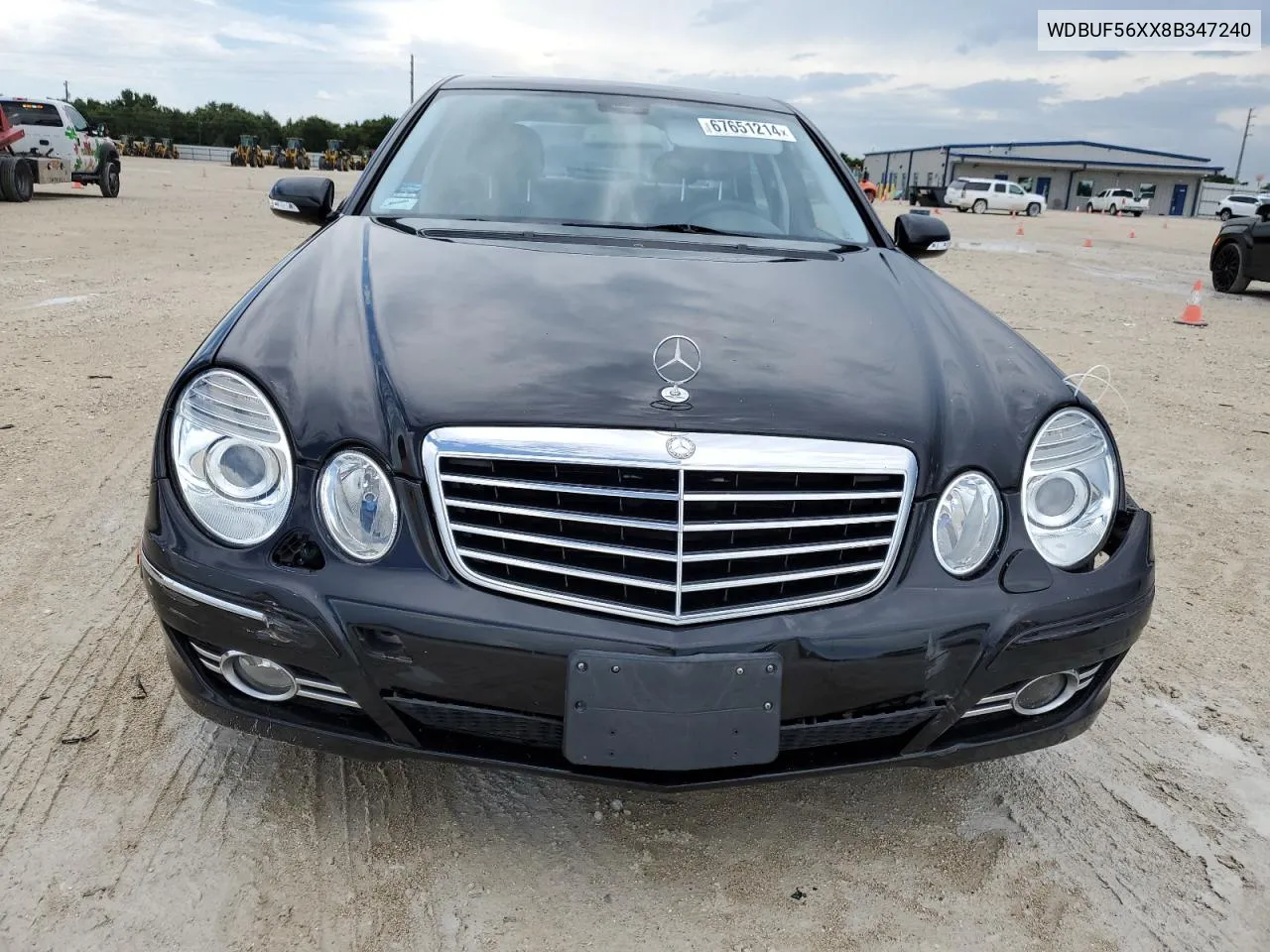 2008 Mercedes-Benz E 350 VIN: WDBUF56XX8B347240 Lot: 77094814