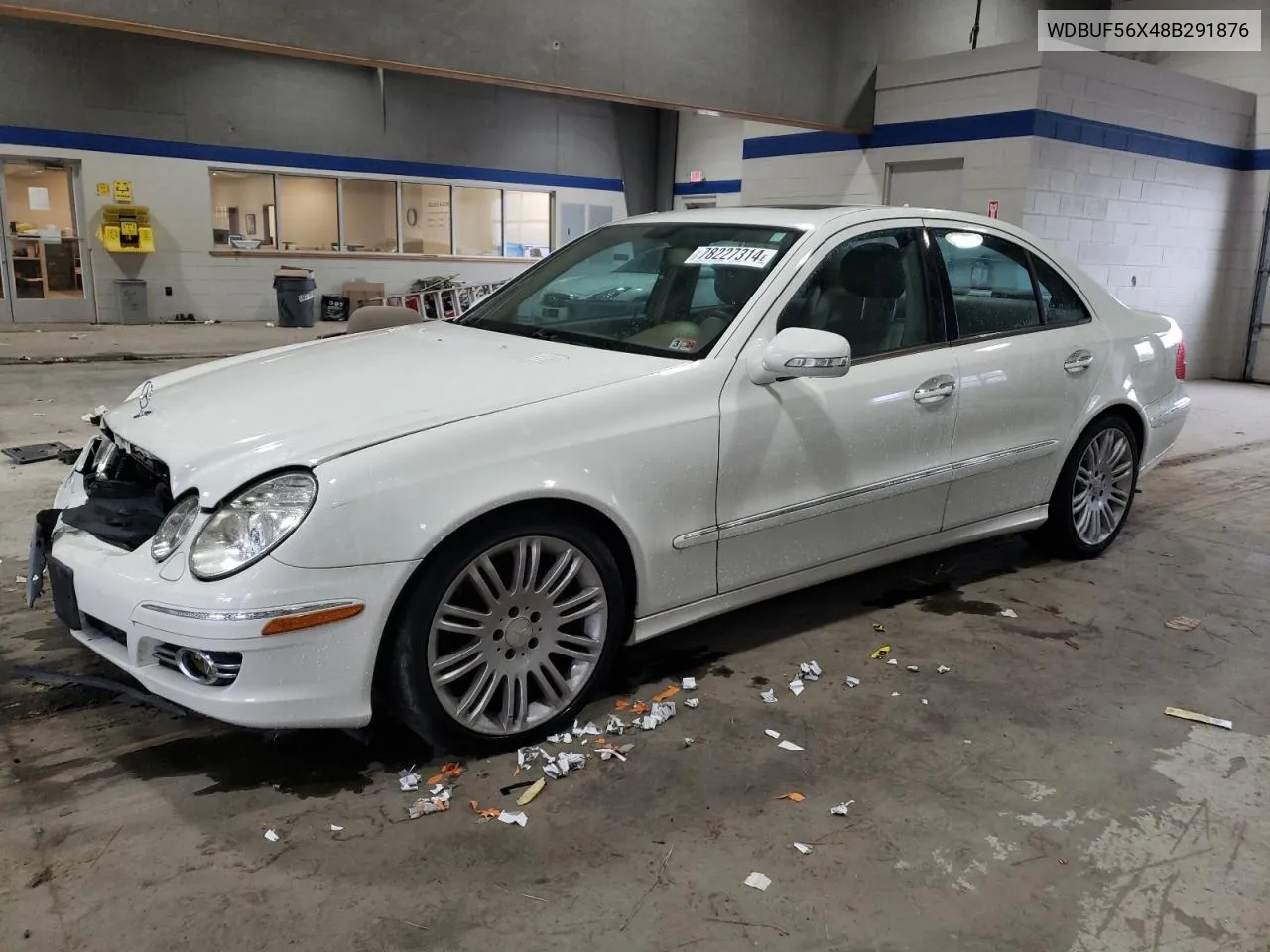 2008 Mercedes-Benz E 350 VIN: WDBUF56X48B291876 Lot: 78227314