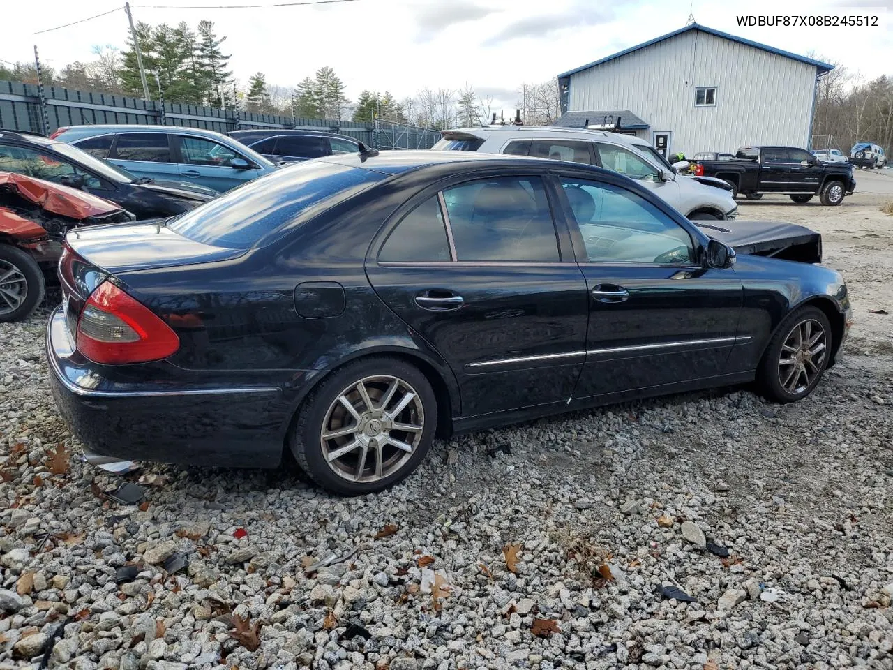 2008 Mercedes-Benz E 350 4Matic VIN: WDBUF87X08B245512 Lot: 79091324