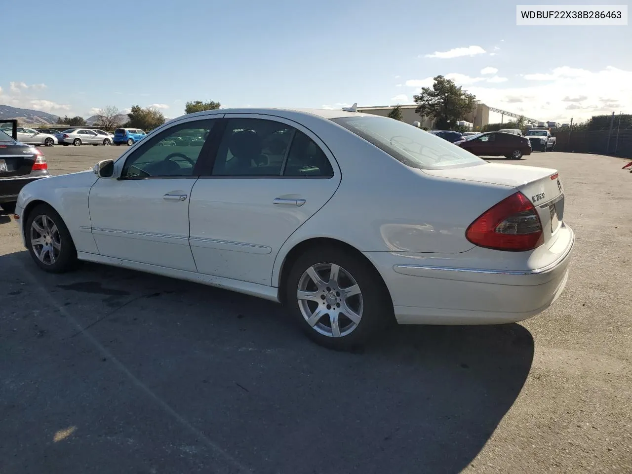 2008 Mercedes-Benz E 320 Cdi VIN: WDBUF22X38B286463 Lot: 79574984