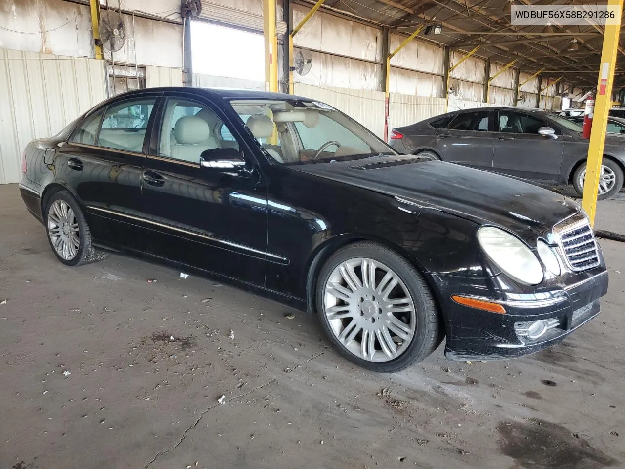 2008 Mercedes-Benz E 350 VIN: WDBUF56X58B291286 Lot: 80919774