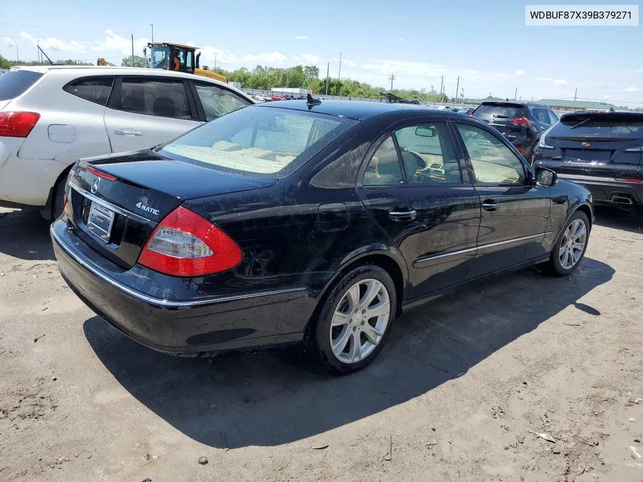 2009 Mercedes-Benz E 350 4Matic VIN: WDBUF87X39B379271 Lot: 52877254