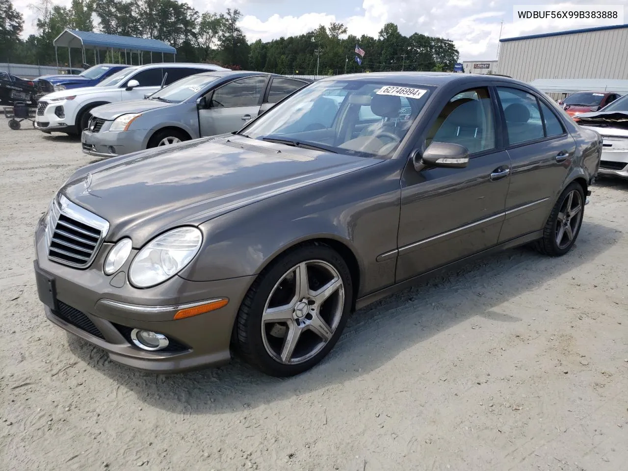 2009 Mercedes-Benz E 350 VIN: WDBUF56X99B383888 Lot: 62746994