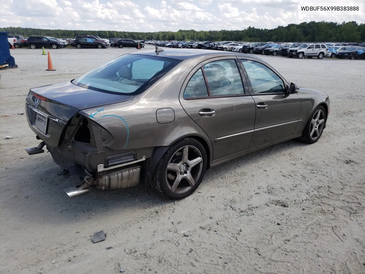 2009 Mercedes-Benz E 350 VIN: WDBUF56X99B383888 Lot: 62746994