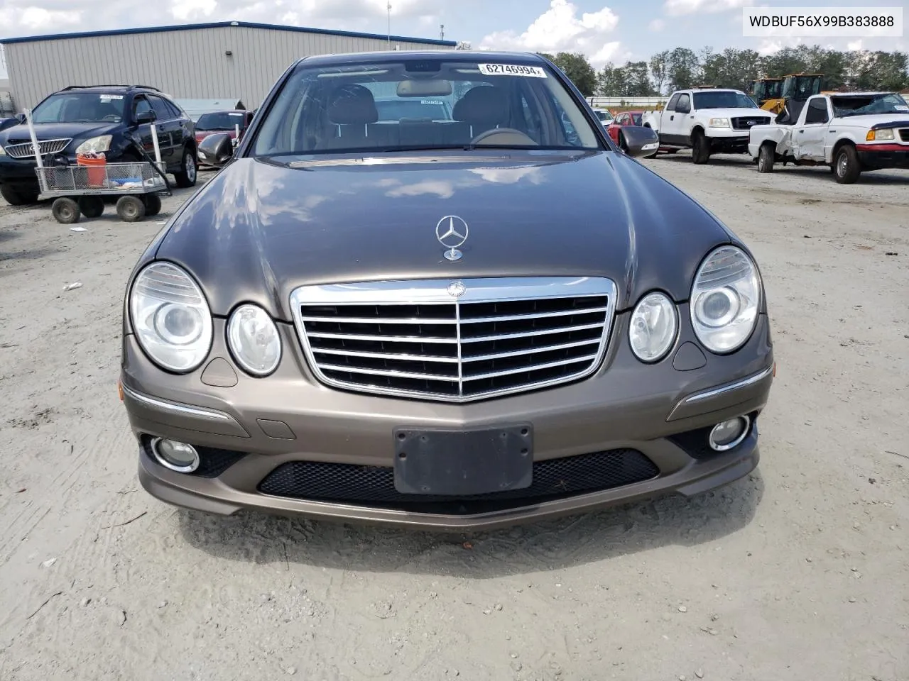 2009 Mercedes-Benz E 350 VIN: WDBUF56X99B383888 Lot: 62746994