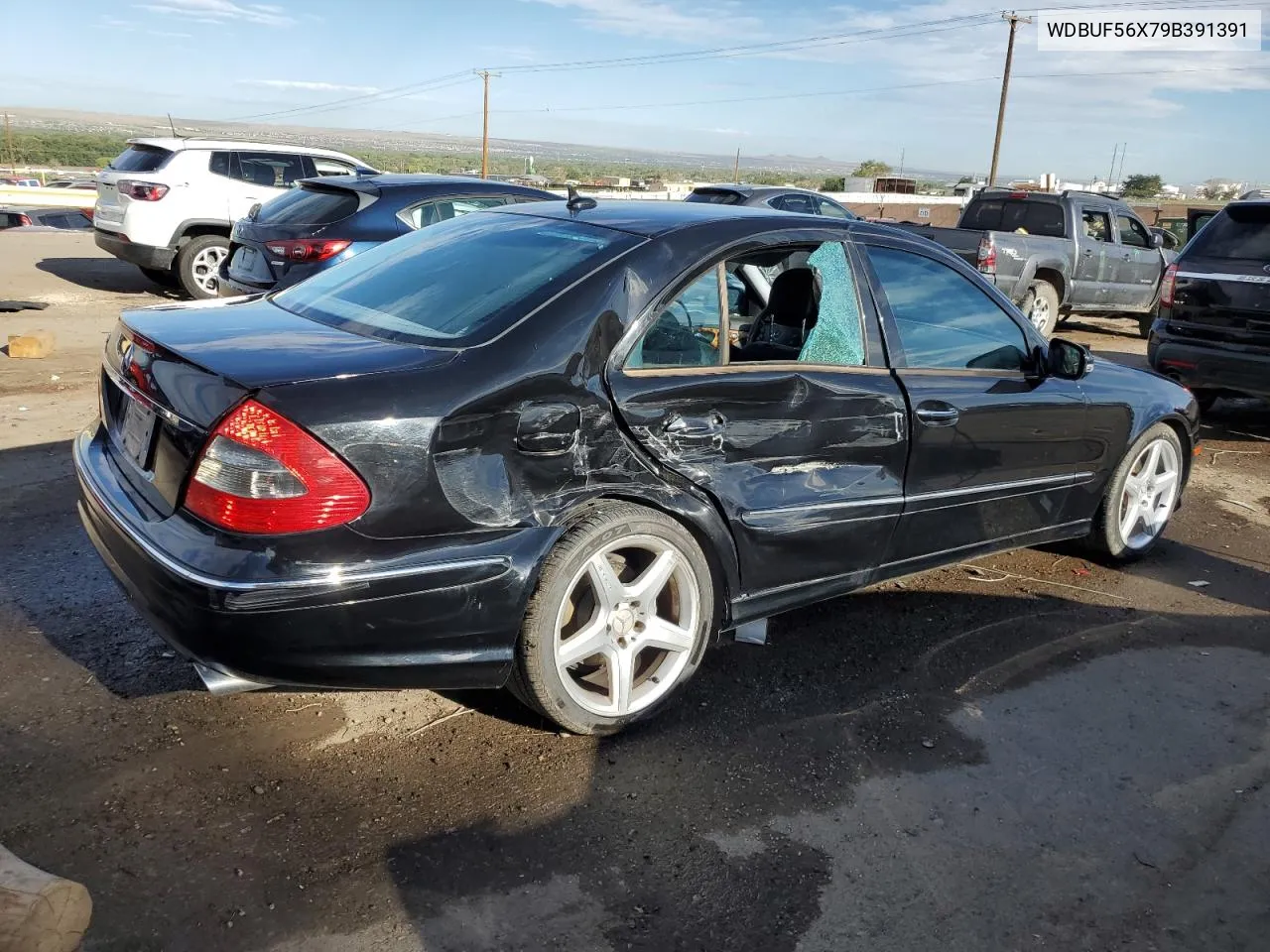 2009 Mercedes-Benz E 350 VIN: WDBUF56X79B391391 Lot: 66550284