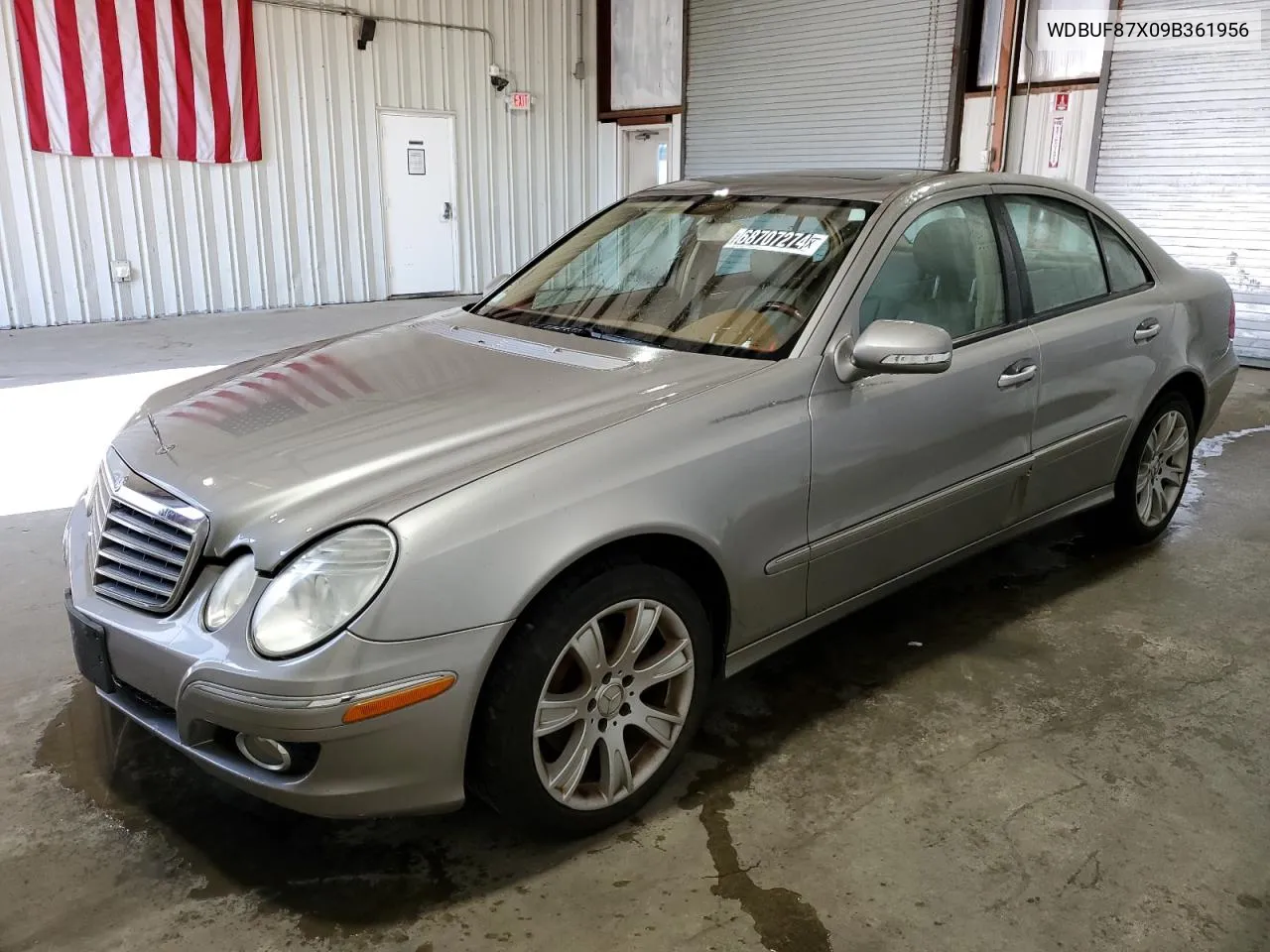 2009 Mercedes-Benz E 350 4Matic VIN: WDBUF87X09B361956 Lot: 68707274