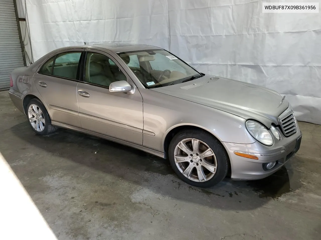 2009 Mercedes-Benz E 350 4Matic VIN: WDBUF87X09B361956 Lot: 68707274