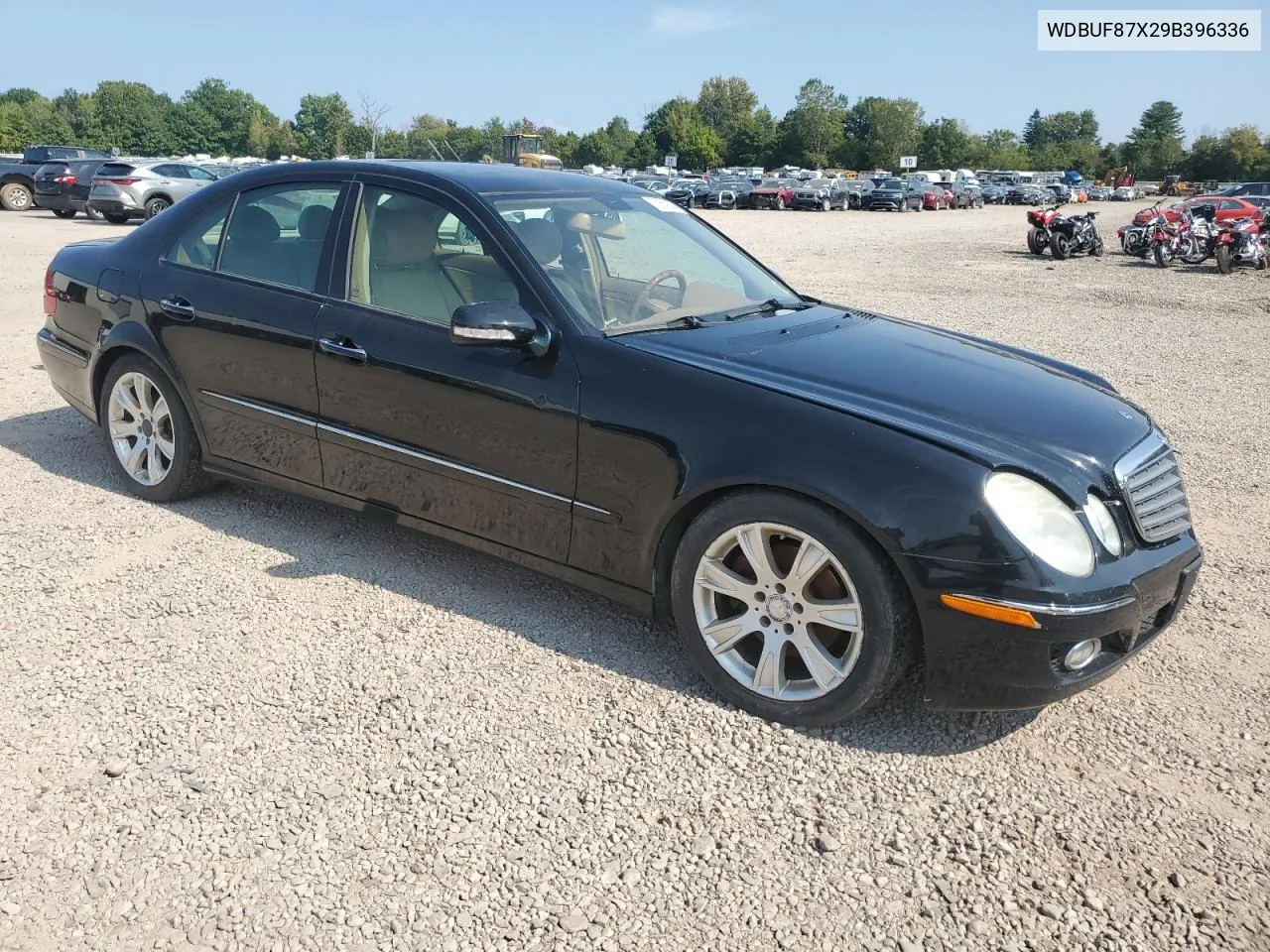 2009 Mercedes-Benz E 350 4Matic VIN: WDBUF87X29B396336 Lot: 72559344