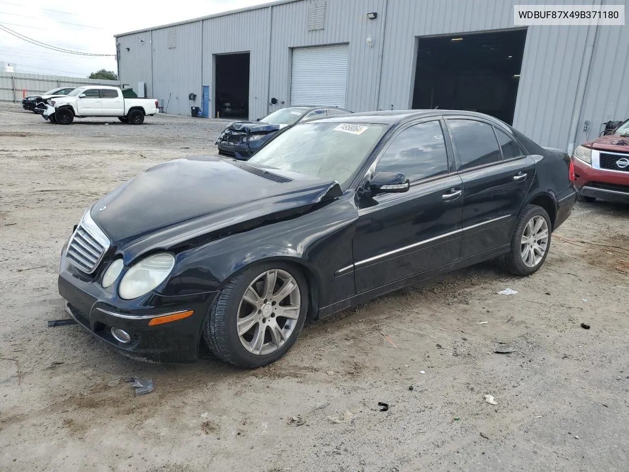 2009 Mercedes-Benz E 350 4Matic VIN: WDBUF87X49B371180 Lot: 74958064