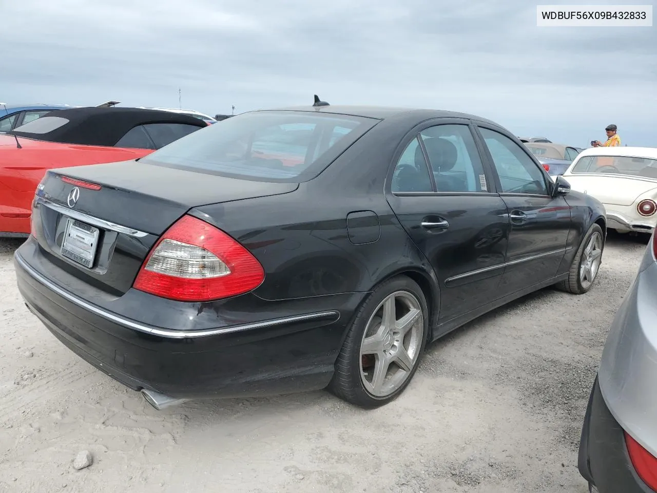 2009 Mercedes-Benz E 350 VIN: WDBUF56X09B432833 Lot: 75277484