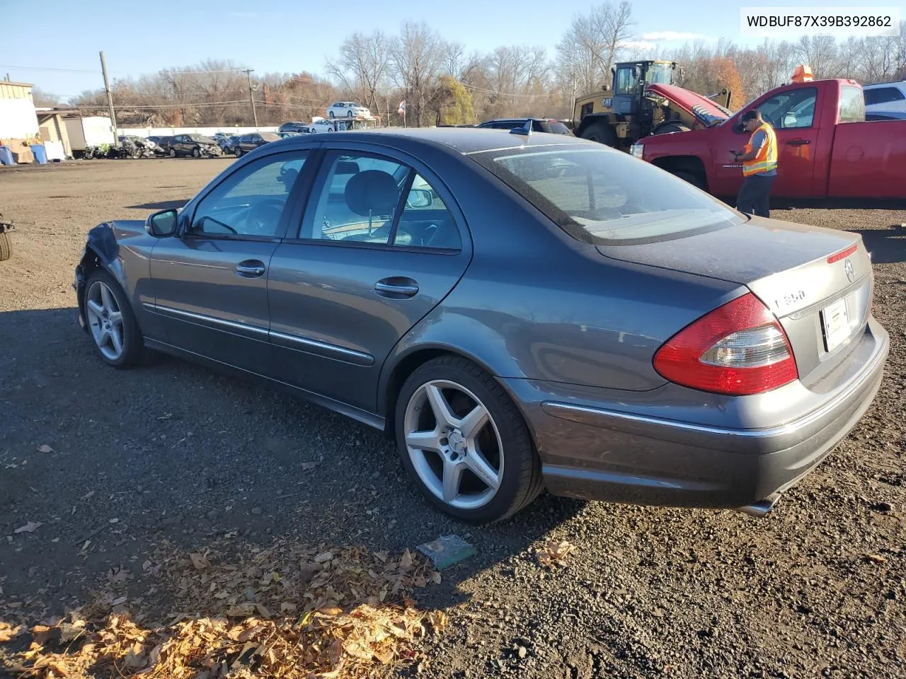 2009 Mercedes-Benz E 350 4Matic VIN: WDBUF87X39B392862 Lot: 75390484