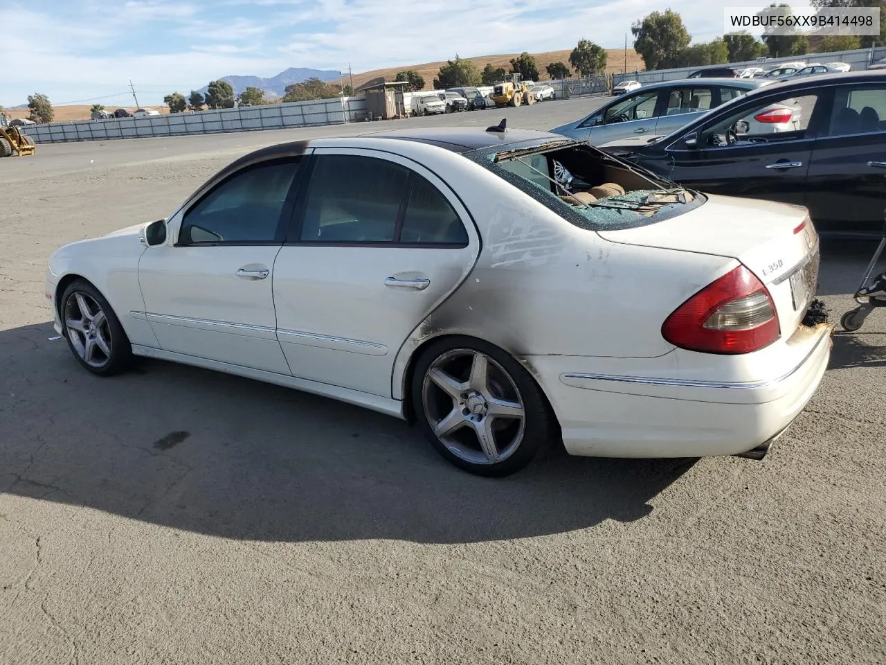 2009 Mercedes-Benz E 350 VIN: WDBUF56XX9B414498 Lot: 75549514