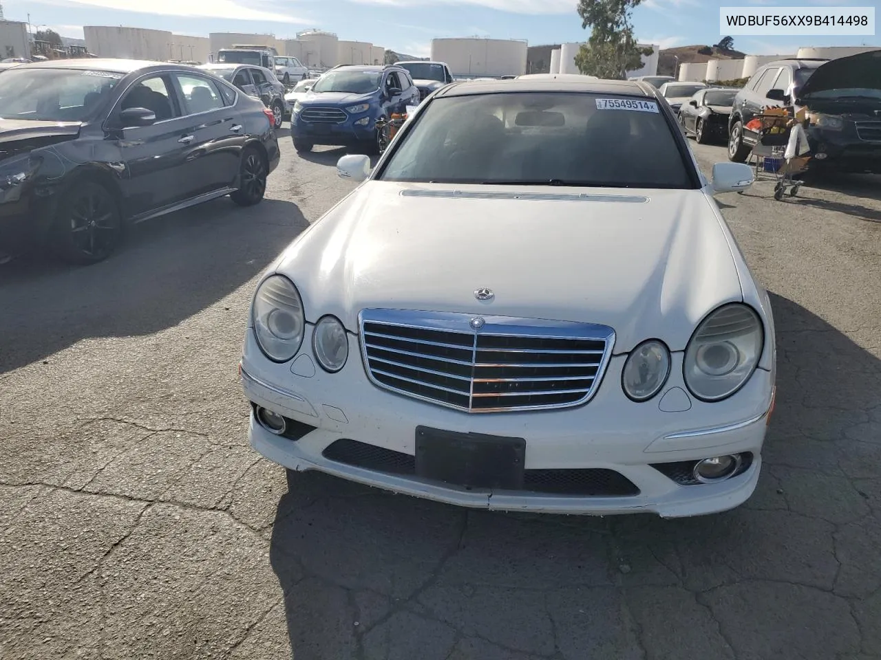 2009 Mercedes-Benz E 350 VIN: WDBUF56XX9B414498 Lot: 75549514