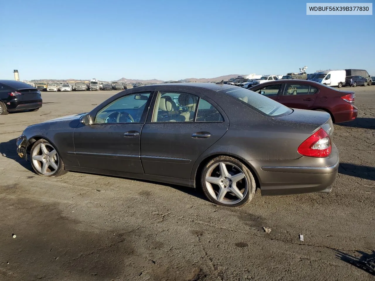 2009 Mercedes-Benz E 350 VIN: WDBUF56X39B377830 Lot: 76757144