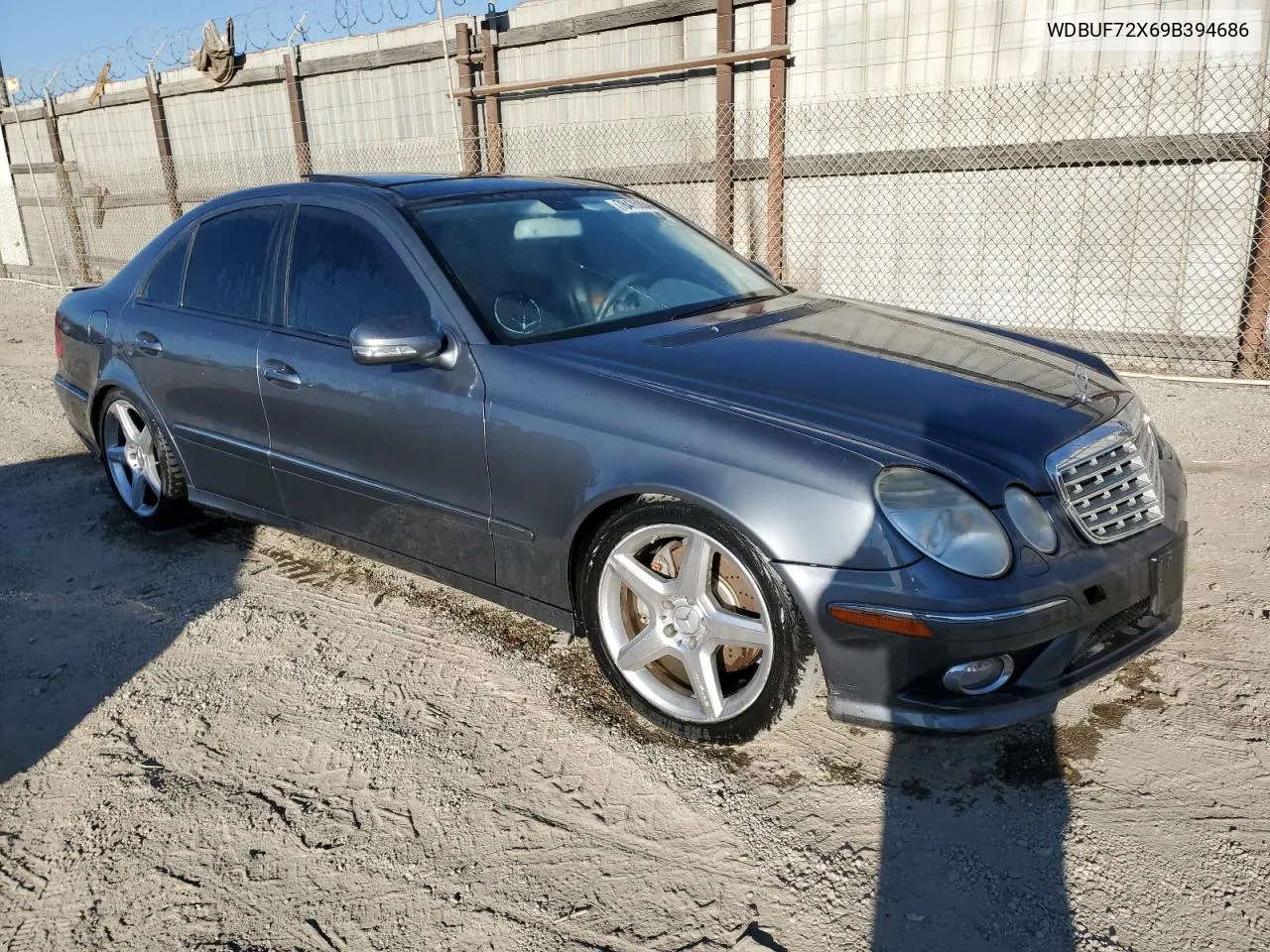 2009 Mercedes-Benz E 550 VIN: WDBUF72X69B394686 Lot: 78475084