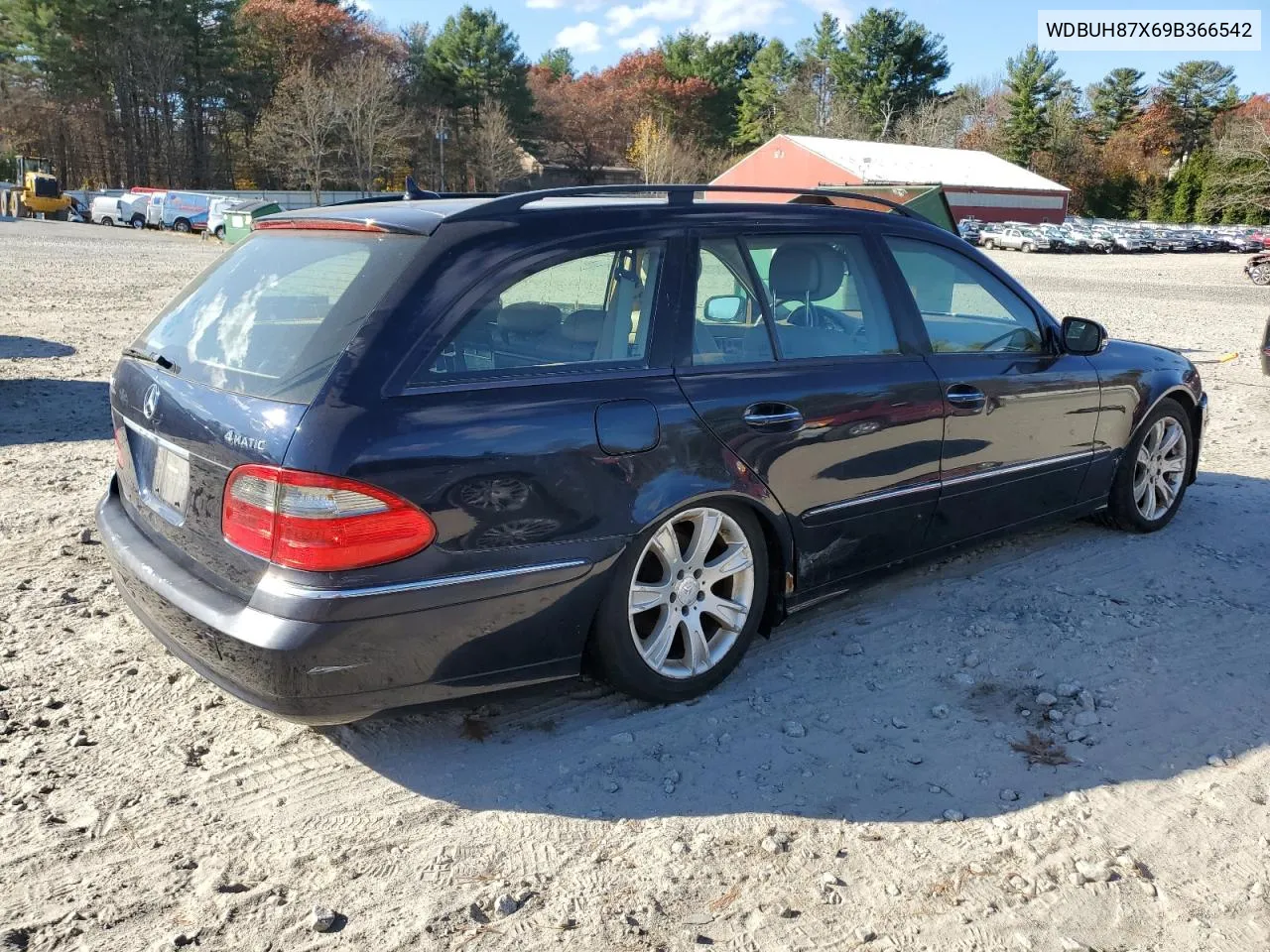 2009 Mercedes-Benz E 350 4Matic VIN: WDBUH87X69B366542 Lot: 79476834