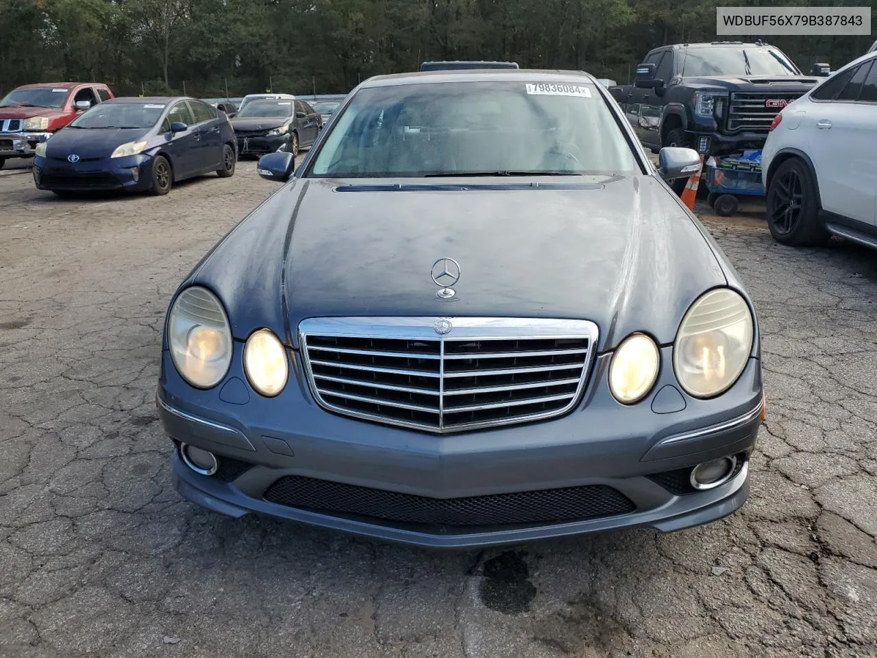 2009 Mercedes-Benz E 350 VIN: WDBUF56X79B387843 Lot: 79836084