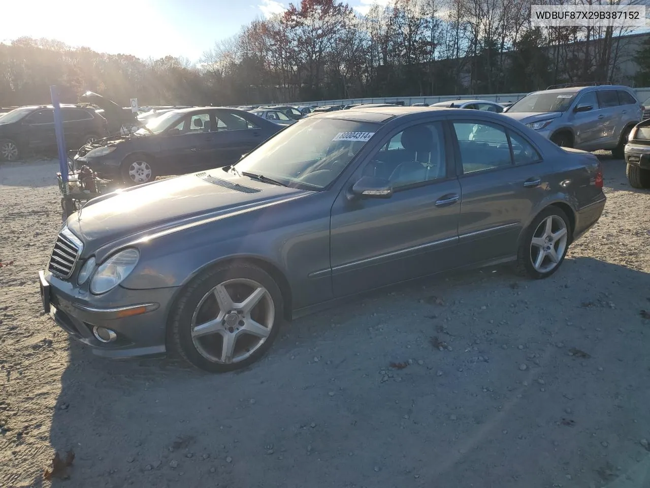 2009 Mercedes-Benz E 350 4Matic VIN: WDBUF87X29B387152 Lot: 80004314