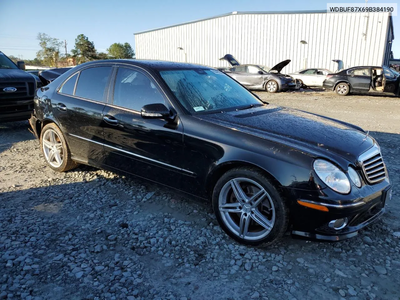 2009 Mercedes-Benz E 350 4Matic VIN: WDBUF87X69B384190 Lot: 80482044