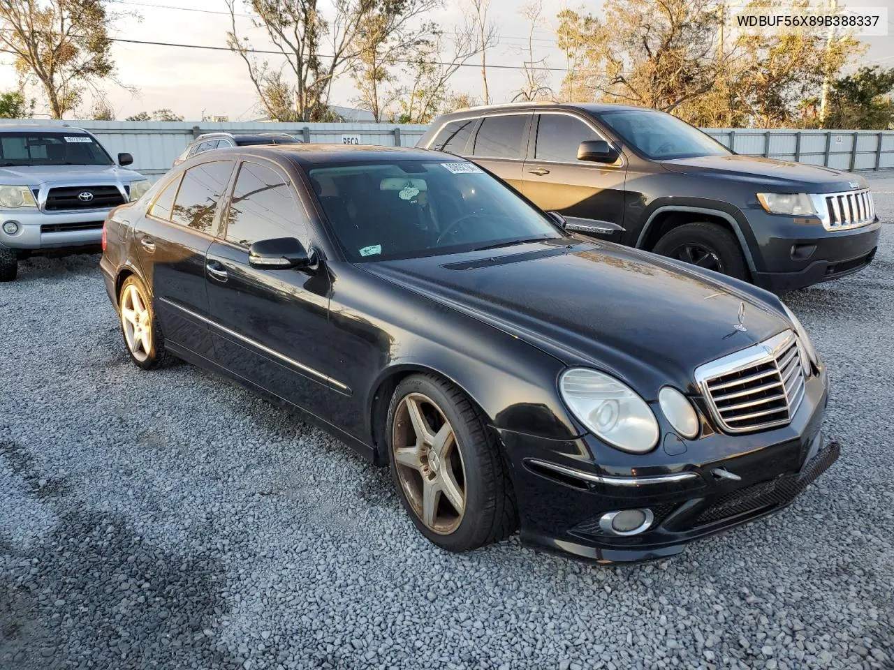 2009 Mercedes-Benz E 350 VIN: WDBUF56X89B388337 Lot: 80692794