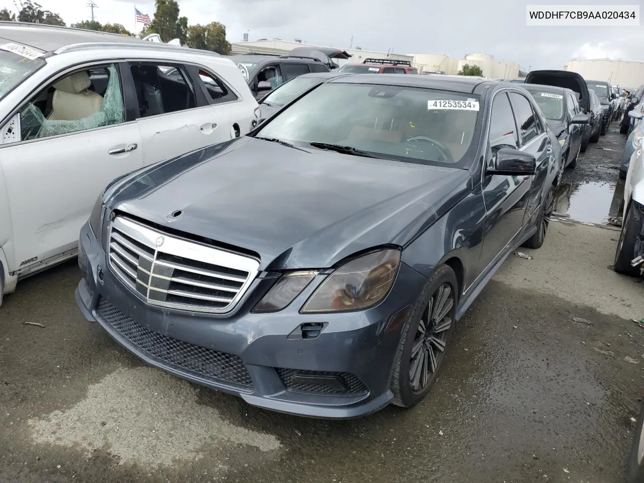 2010 Mercedes-Benz E 550 VIN: WDDHF7CB9AA020434 Lot: 41253534