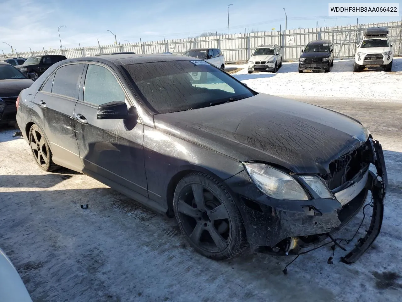 2010 Mercedes-Benz E 350 4Matic VIN: WDDHF8HB3AA066422 Lot: 44138304