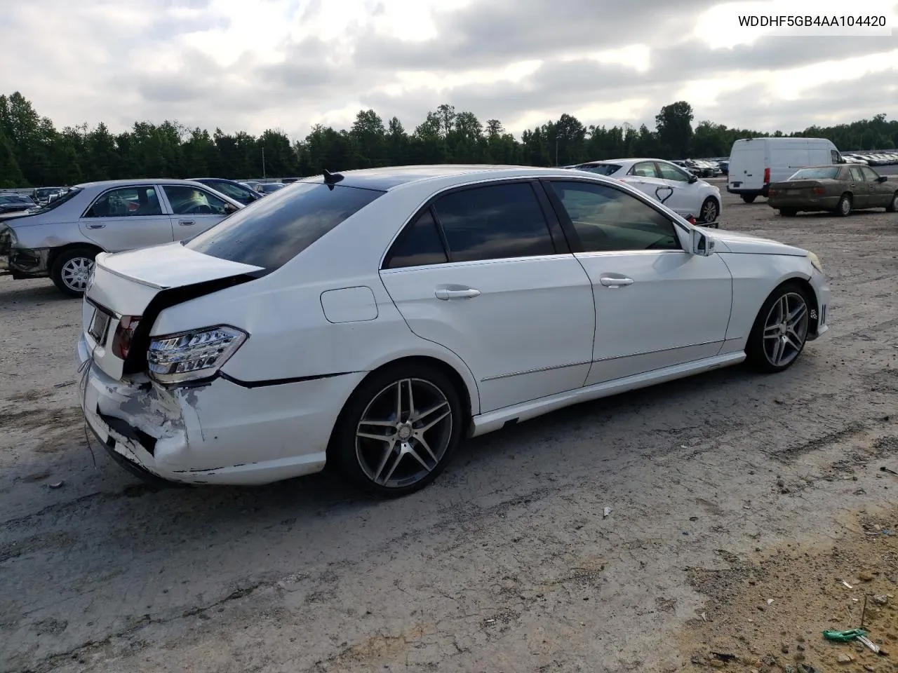 2010 Mercedes-Benz E 350 VIN: WDDHF5GB4AA104420 Lot: 53271434