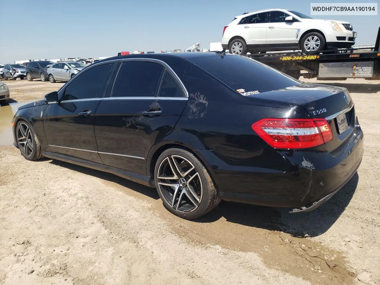 2010 Mercedes-Benz E 550 VIN: WDDHF7CB9AA190194 Lot: 58982834