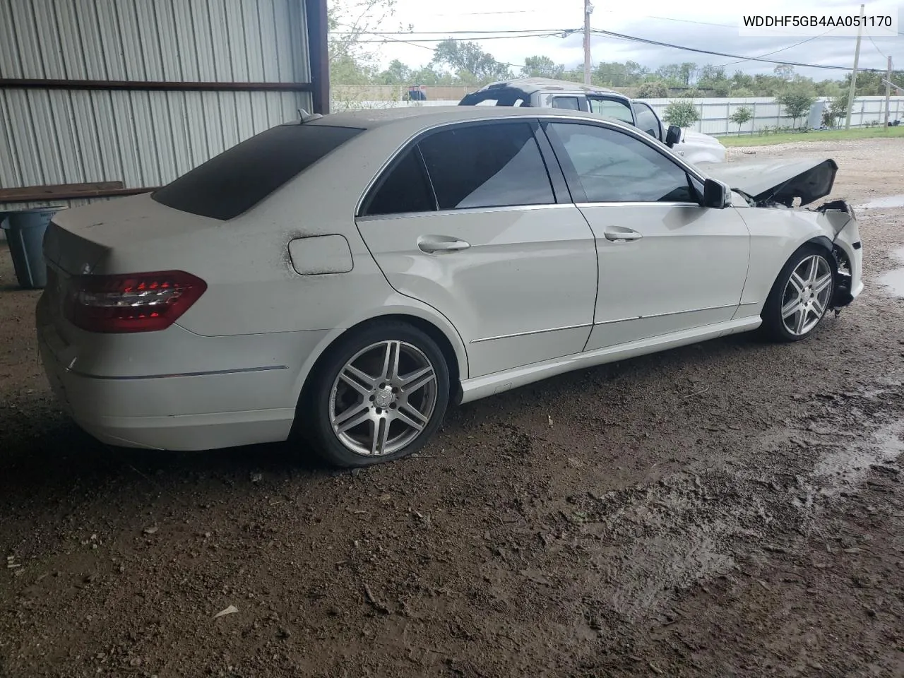 2010 Mercedes-Benz E 350 VIN: WDDHF5GB4AA051170 Lot: 61540434