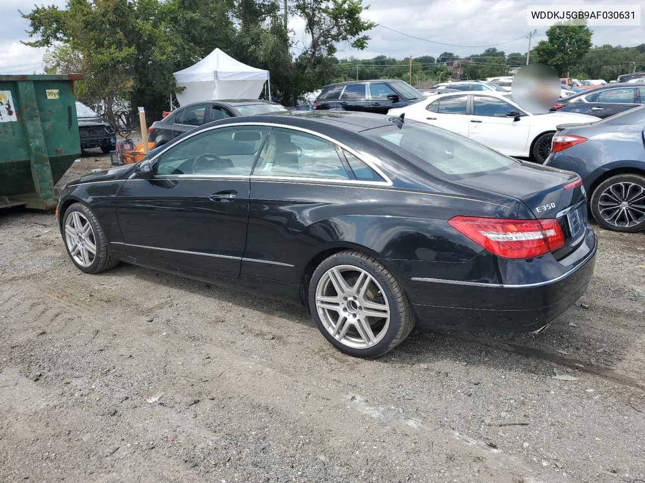 2010 Mercedes-Benz E 350 VIN: WDDKJ5GB9AF030631 Lot: 65252014