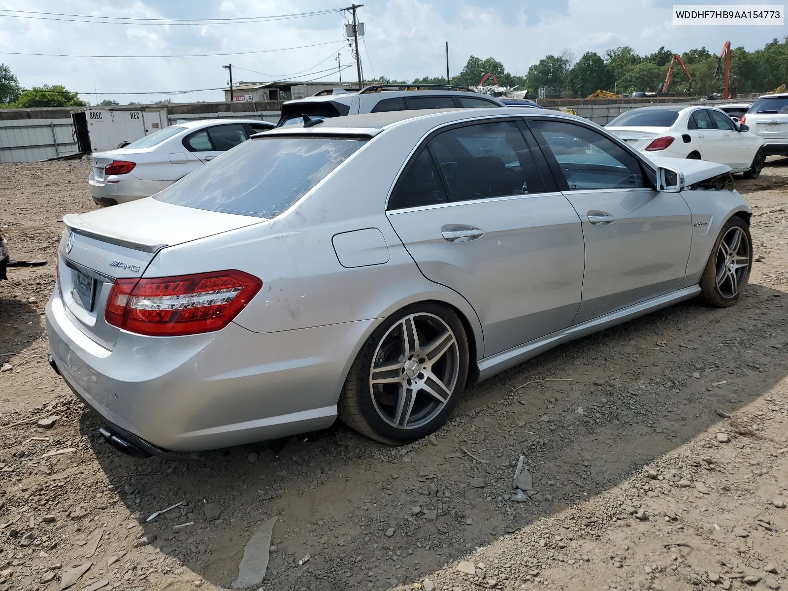 2010 Mercedes-Benz E 63 Amg VIN: WDDHF7HB9AA154773 Lot: 65539964