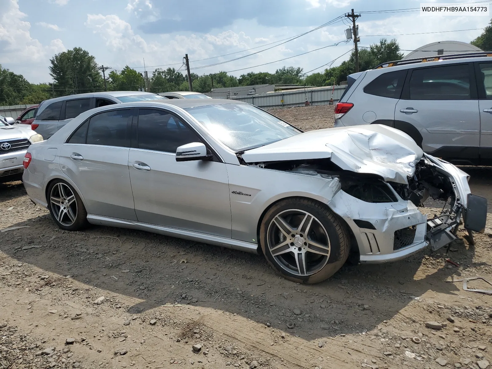 2010 Mercedes-Benz E 63 Amg VIN: WDDHF7HB9AA154773 Lot: 65539964