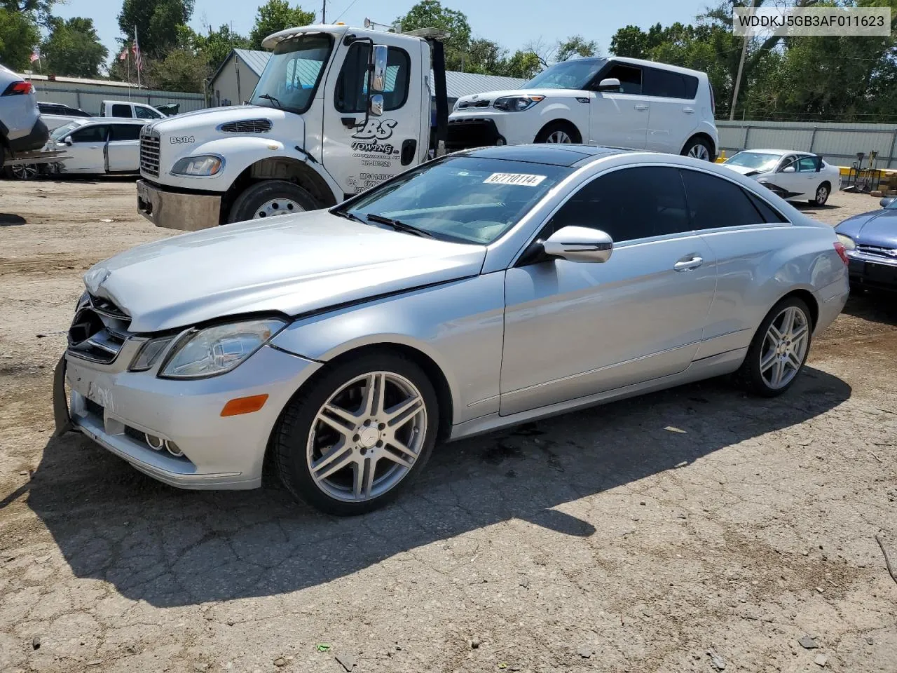 2010 Mercedes-Benz E 350 VIN: WDDKJ5GB3AF011623 Lot: 67710114