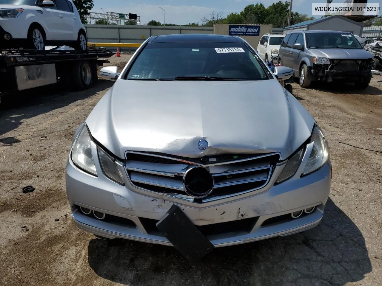 2010 Mercedes-Benz E 350 VIN: WDDKJ5GB3AF011623 Lot: 67710114