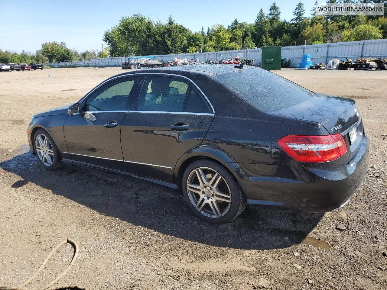 2010 Mercedes-Benz E 350 4Matic VIN: WDDHF8HB5AA260465 Lot: 69005334