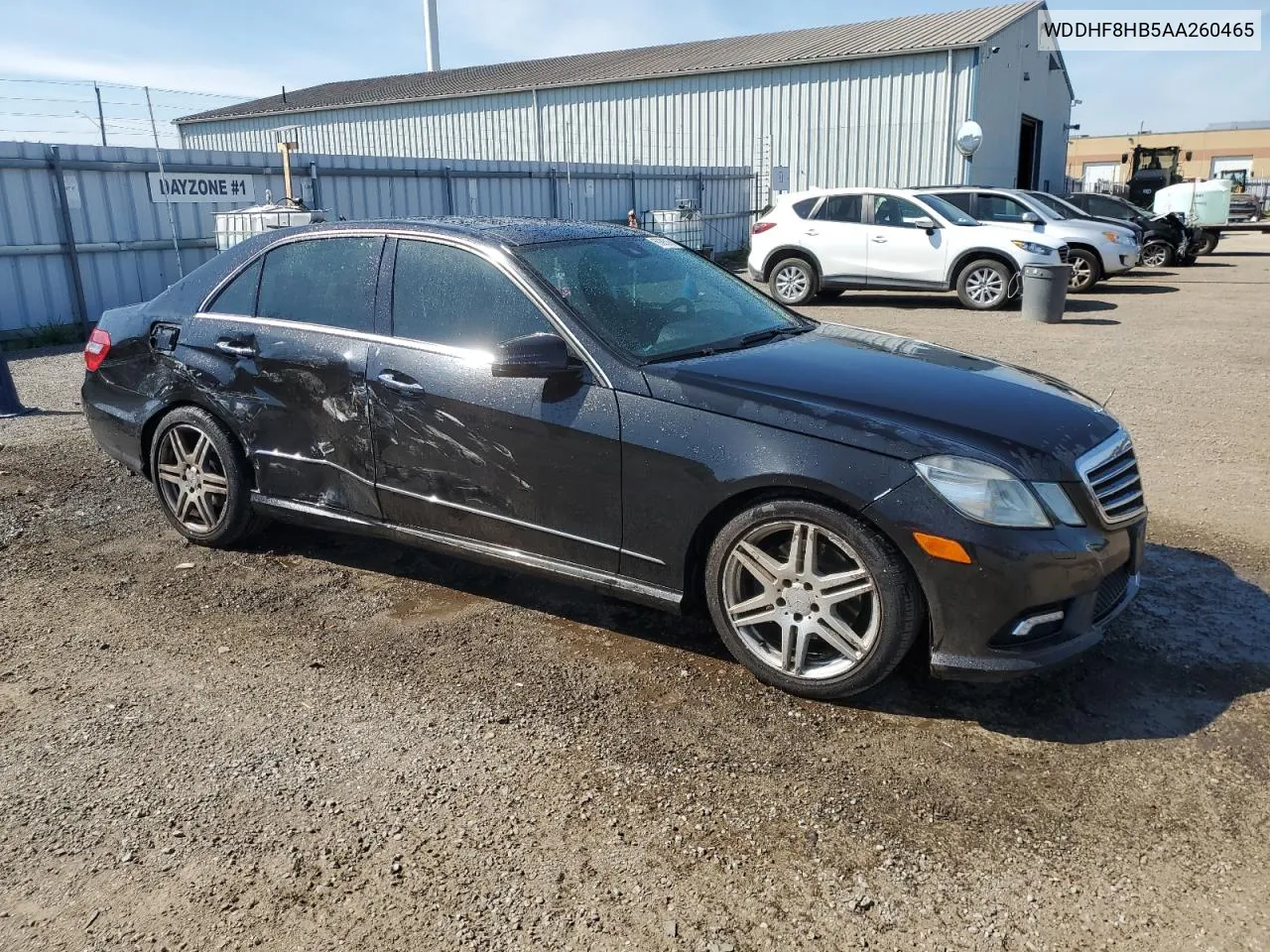 2010 Mercedes-Benz E 350 4Matic VIN: WDDHF8HB5AA260465 Lot: 69005334