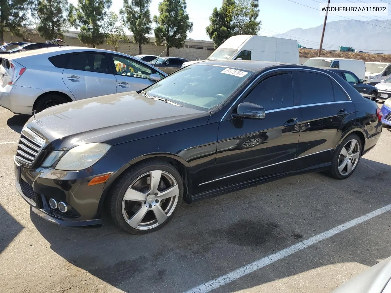 2010 Mercedes-Benz E 350 4Matic VIN: WDDHF8HB7AA115072 Lot: 69175764