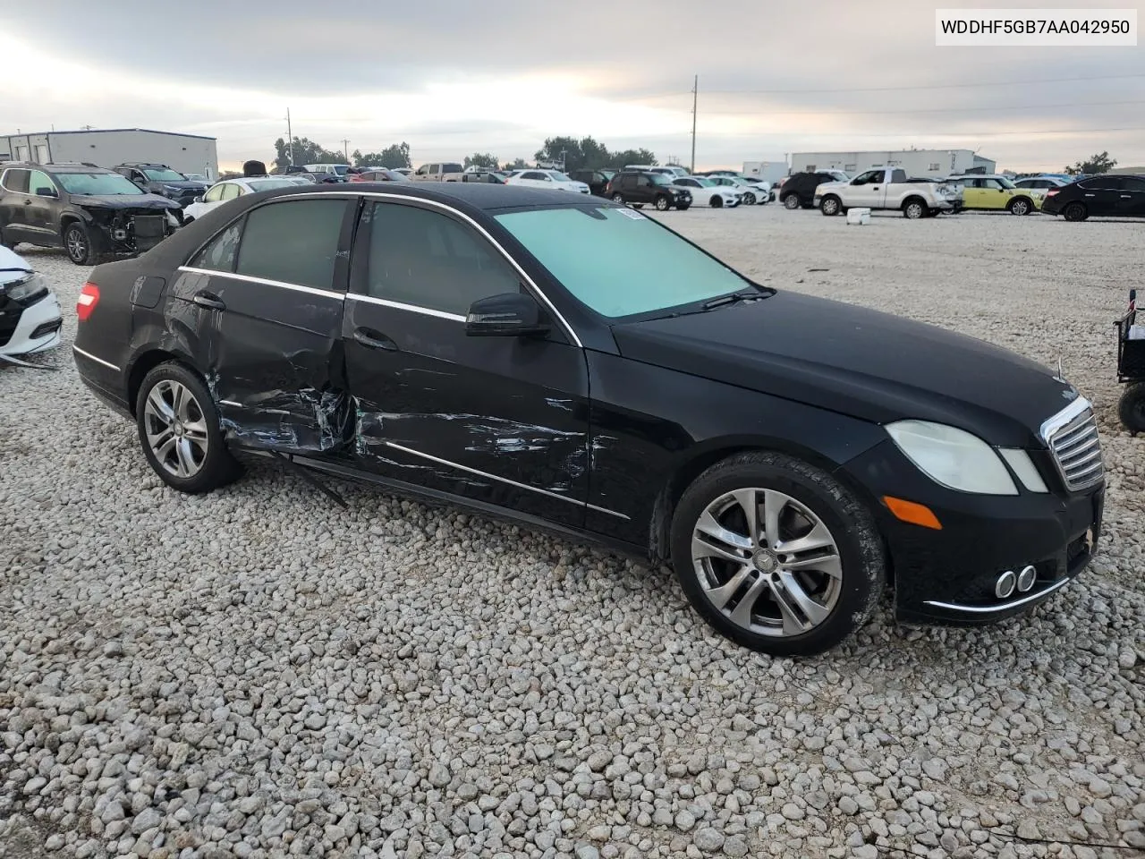 2010 Mercedes-Benz E 350 VIN: WDDHF5GB7AA042950 Lot: 69399304