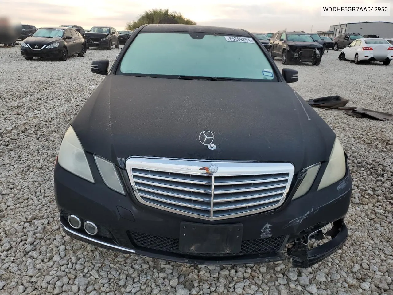 2010 Mercedes-Benz E 350 VIN: WDDHF5GB7AA042950 Lot: 69399304