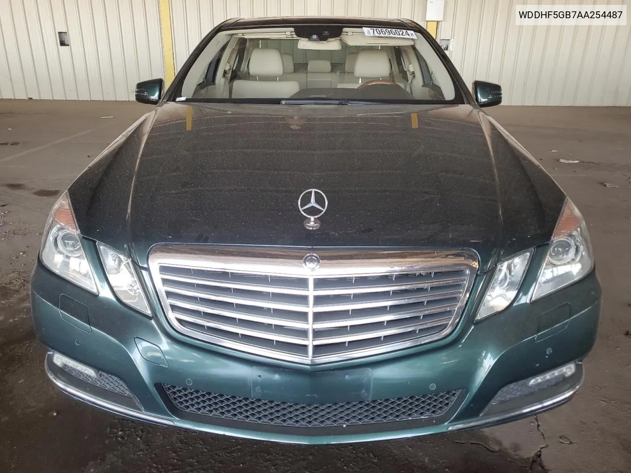 2010 Mercedes-Benz E 350 VIN: WDDHF5GB7AA254487 Lot: 70696024