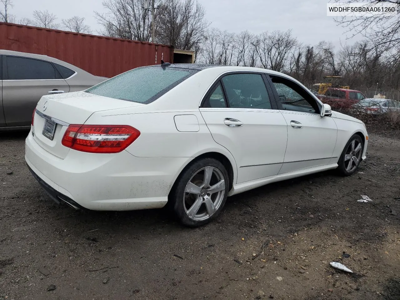 2010 Mercedes-Benz E 350 VIN: WDDHF5GB0AA061260 Lot: 70707384